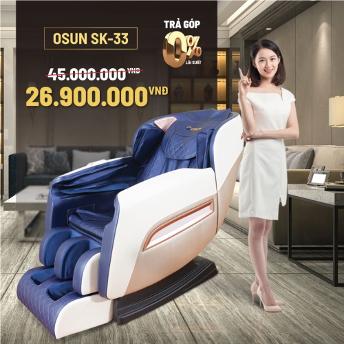 Ghế Massage Toàn Thân Giá Rẻ Osun SK33