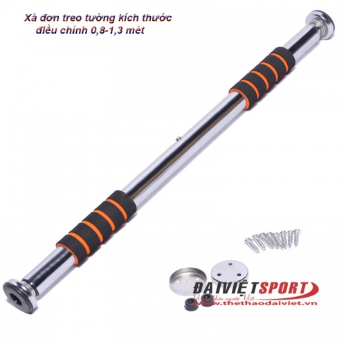 Xà Đơn treo tường ( Kích thước điều chỉnh 0,8-1,3 mét)