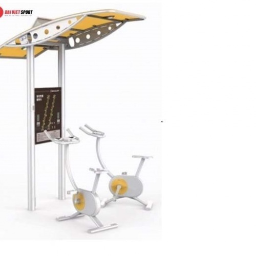 Máy tập đạp xe đôi có mái che DV-4060