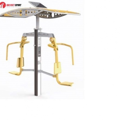 Máy tập đẩy tay đôi có mái che DV-4077