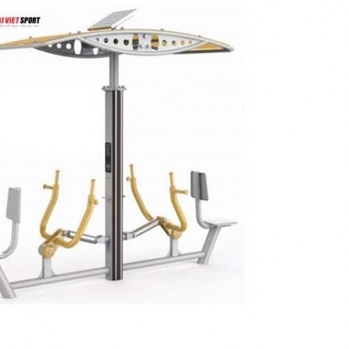 Máy tập kéo tay ghế cố định có mái che DV-4080