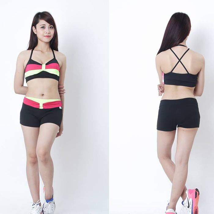 Short bra yborn nơ